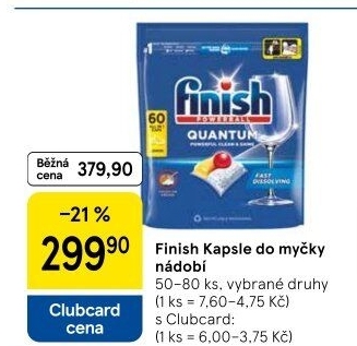 Tablety do myčky Finish