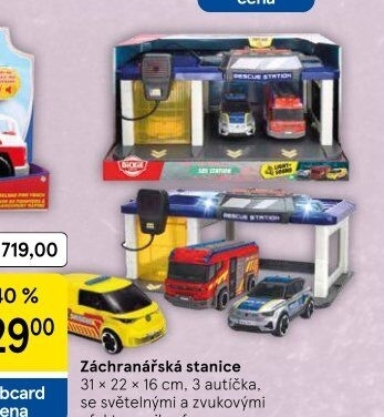 Záchranářská stanice Dickie Toys