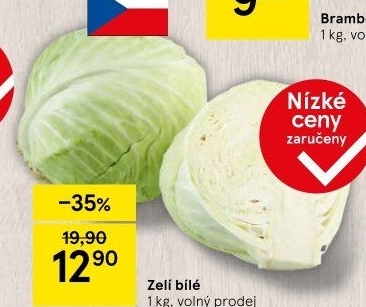 Zelí hlávkové bílé