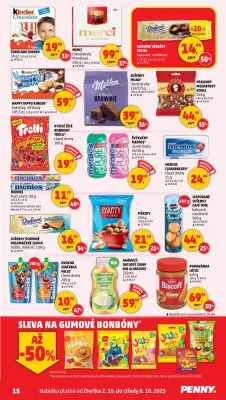 akční leták Penny Market 2.10.2025-8.10.2025
