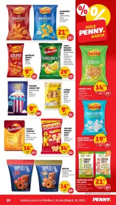 akční leták Penny Market 2.10.2025-8.10.2025