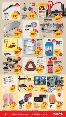 akční leták Penny Market 2.10.2025-8.10.2025