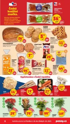 akční leták Penny Market 2.10.2025-8.10.2025