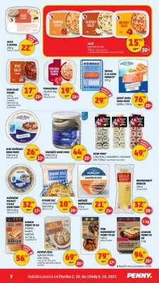 akční leták Penny Market 2.10.2025-8.10.2025