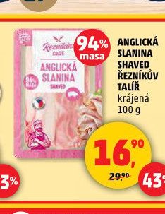 Anglická slanina Řezníkův talíř