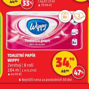 Toaletní papír Wippy