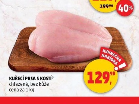 KUŘECÍ PRSA S KOSTÍ