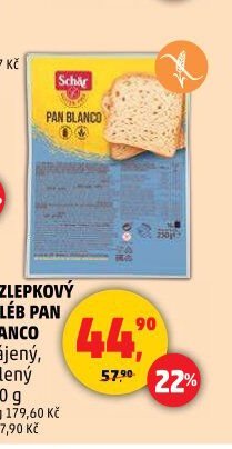 BEZLEPKOVÝ CHLÉB PAN BLANCO