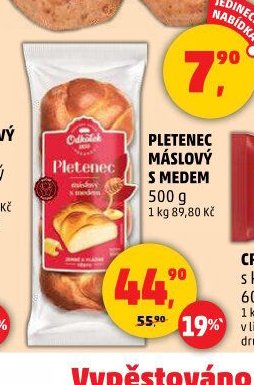 PLETENEC MÁSLOVÝ S MEDEM