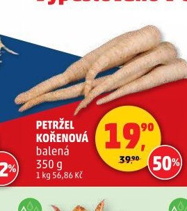 PETRŽEL KOŘENOVÁ