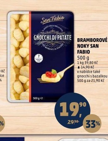 Gnocchi di patate San Fabio