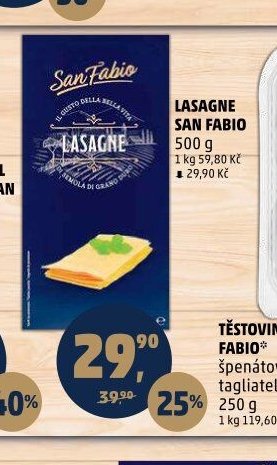 Lasagne San Fabio