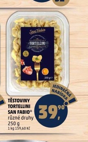 Těstoviny Tortellini San Fabio
