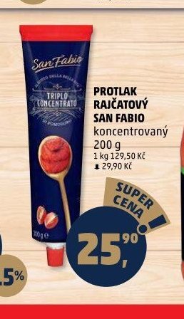 Protlak rajčatový San Fabio koncentrovaný