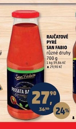 Rajčatové pyré San Fabio