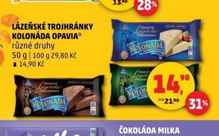 LÁZEŇSKÉ TROJHRÁNKY KOLONÁDA OPAVIA