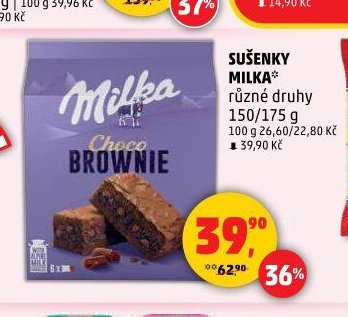 MILKA CHOCO BROWNIE
