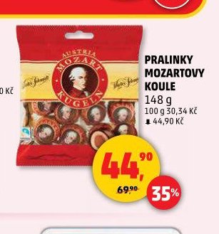 PRALINKY MOZARTOVY KOULE