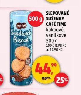 SLEPOVANÉ SUŠENKY CAFÉ TIME