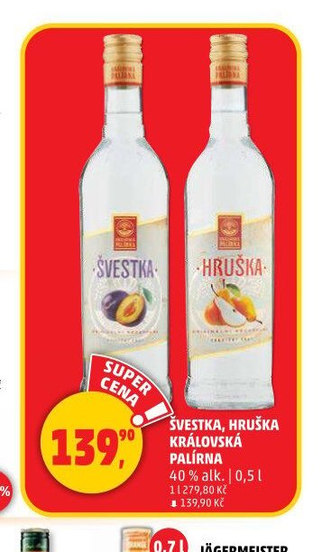 SVESTKA, HRUSKA KRÁLOVSKÁ PALÍRNA