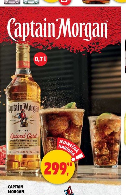 CAPTAIN MORGAN SPICED GOLD