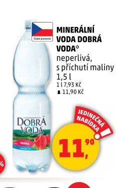 Minerální voda Dobrá voda neperlivá