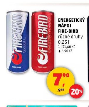 Energetický nápoj Fire-Bird