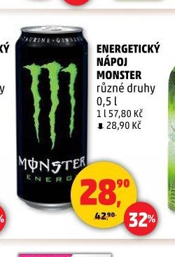 Energetický nápoj Monster