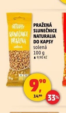 PRAŽENÁ SLUNEČNICE DO KAPSY NATURALIA - Penny Market akcniletaky.com