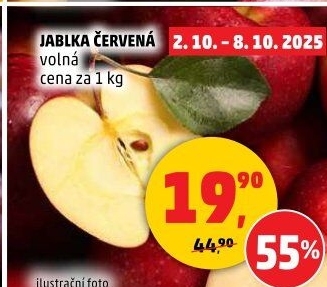 Jablka červená