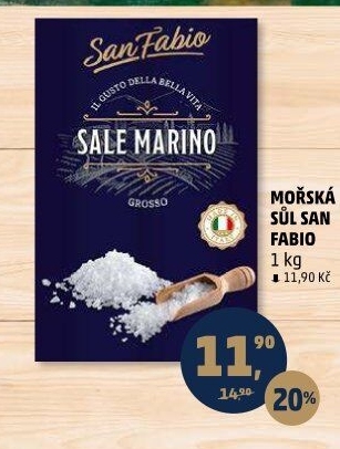 Mořská sůl San Fabio