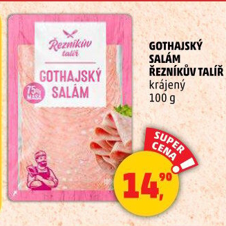 Salám Gothaj Řezníkův talíř