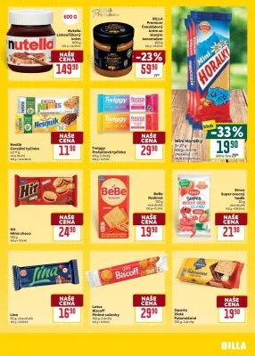 akční leták BILLA 1.10.2025-7.10.2025
