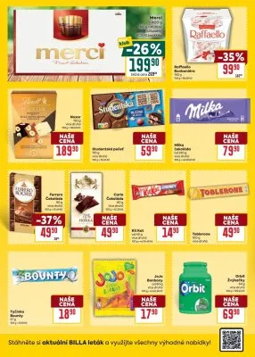akční leták BILLA 1.10.2025-7.10.2025