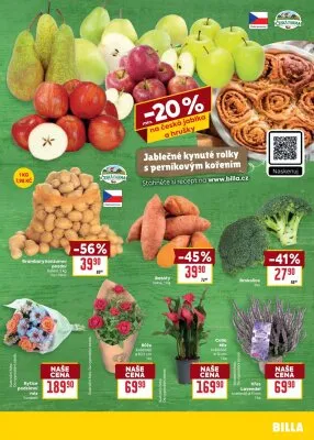akční leták BILLA 1.10.2025-7.10.2025
