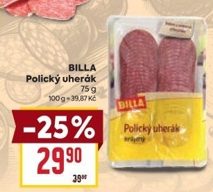 Salám Uherák polický Billa