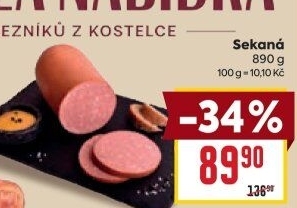 Sekaná Kostelecké uzeniny