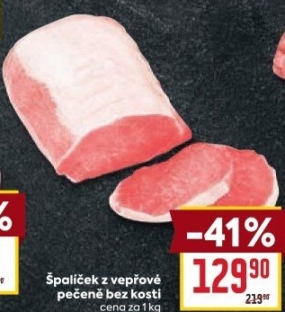 Špalíček z vepřové pečeně bez kosti