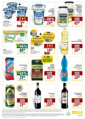 akční leták BILLA 1.10.2025-7.10.2025