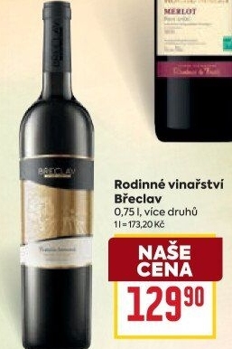 Vína Vinařství Břeclav