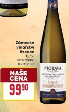 Vína Zámecké vinařství Bzenec