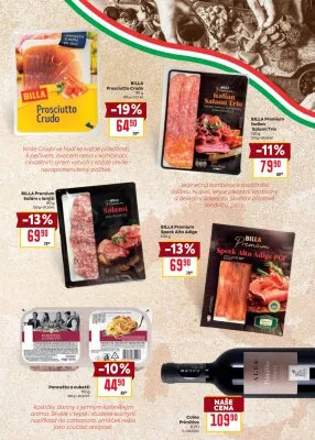 akční leták BILLA 1.10.2025-21.10.2025