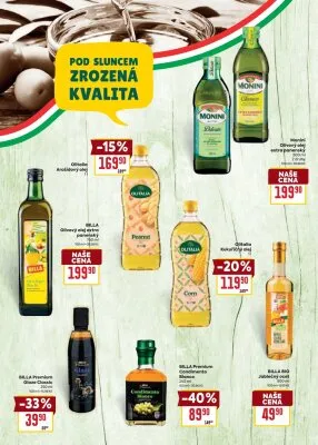 akční leták BILLA 1.10.2025-21.10.2025