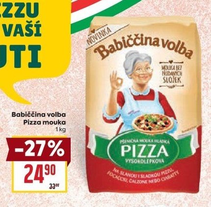 Babiččina volba Pizza mouka 1 kg