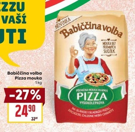 Babiččina volba Pizza mouka 1 kg