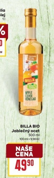 Ocet jablečný bio Billa