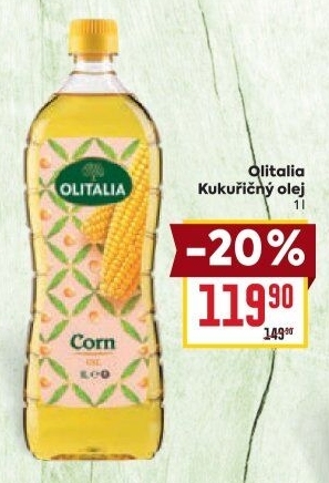 Olej kukuřičný Olitalia