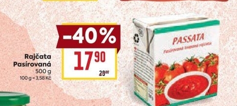 Pasírovaná rajčata