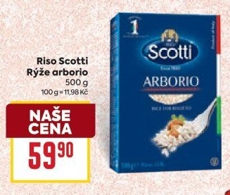 Rýže arborio Riso Scotti