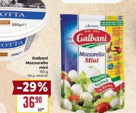 Sýr Mozzarella Galbani mini